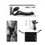 Strap-On-Me Multi-Orgasm XL Bendable Strap-On - Black