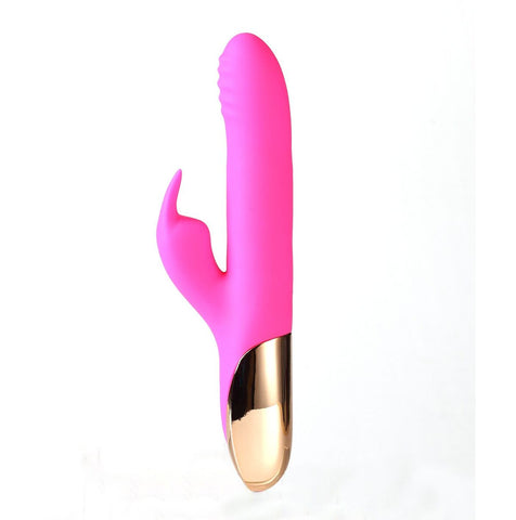Silicone Jack Rabbit Rechargeable-Pink