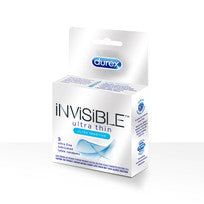 Durex Invisible Condoms - 3 pack - Condom-USA
