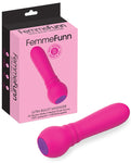 Femme Fun Ultra Bullet 20-function Rechargeable Massager- pink