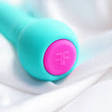 Femme Fun Ultra Bullet 20-function Rechargeable Massager- Turquoise