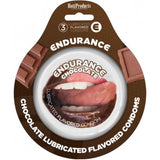Endurance Chocolate Flavored Condoms - 3pk