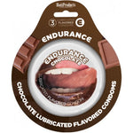 Endurance Chocolate Flavored Condoms - 3pk