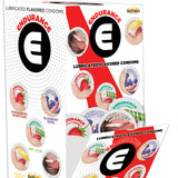 Endurance Flavored Assorted Condoms -144 pieces