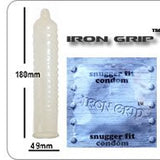 CAUTION WEAR IRON GRIP SNUGGER FIT CONDOMS