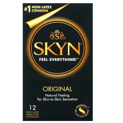 LifeStyles SKYN Premium Polyisoprene Condoms -12 pk