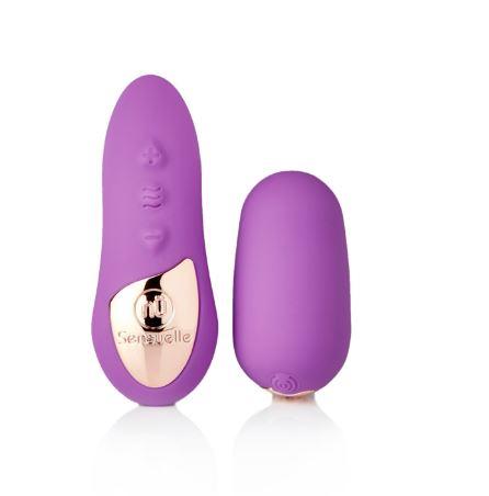 Sensuelle Remote Control Petite Egg Vibrator - Purple