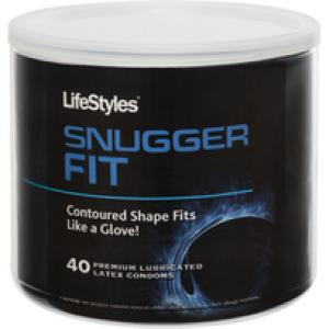 LifeStyles Snugger Fit Condoms - 40pk