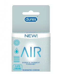 Durex Air Thin Condoms - 3pk