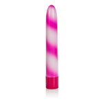 Candy Cane Waterproof Vibrator - 7 inch