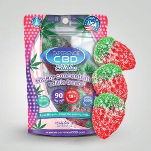 CBD Gummy Strawberry 90mg