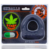 STASH COCKRING W/ CAPSULE INSERT -BLACK