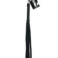Sex and Mischief Faux Leather Flogger -  Black - Condom-USA
 - 2