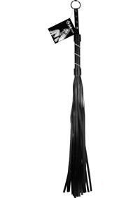 Sex and Mischief Jeweled Flogger - Black - Condom-USA
 - 1