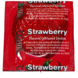 TRUSTEX STRAWBERRY FLAVORED CONDOMS- 3 pack