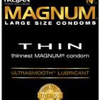 Trojan Magnum Thin Latex Condoms 12-pack - Condom-USA
