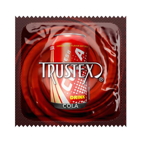 Trustex Cola Condoms - Case of 1,000