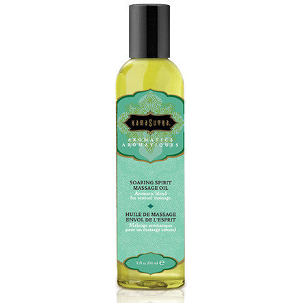 Aromatic Massage Oil - Soaring Spirit-8oz - Condom-USA
 - 1