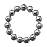 Stainless Steel Beaded Cock Ring 1.75inches
