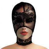 Lace Hood - Black