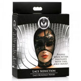Lace Hood - Black