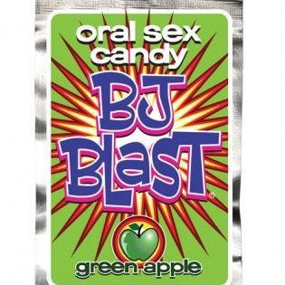 BJ Blast Oral Sex Candy - Green Apple - Condom-USA