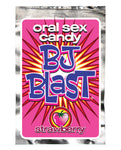 BJ Blast Oral Sex Candy - Strawberry - Condom-USA