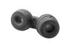 PERFECT FIT SILISKIN COCK & BALL- BLACK