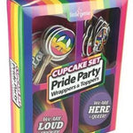 Cupcake Set - Pride Party Wrappers And Toppers - Condom-USA
