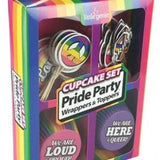 Cupcake Set - Pride Party Wrappers And Toppers - Condom-USA

