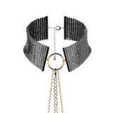 Desir Metallique Collar : Black - Condom-USA
 - 1