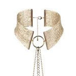 Desir Metallique Collar : Gold - Condom-USA
 - 1