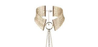 Desir Metallique Collar : Gold - Condom-USA
 - 1