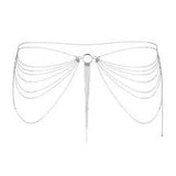 BIJOUX INDISCRETS MAGNIFIQUE COLLECTION CHAIN WAIST JEWELRY - SILVER