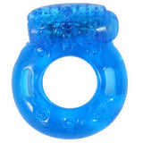 REUSABLE VIBRATING COCKRING - BLUE