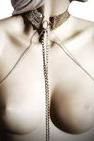 Desir Metallique Collar : Gold - Condom-USA
 - 3
