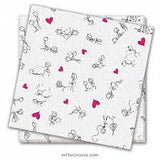 Stick Figure Sex Napkins 8-pack - Condom-USA
