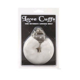 Love Cuffs Plush - White - Condom-USA - 2