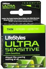 LifeStylesŒ¬ Ultra Sensitive Condoms - Condom-USA
 - 1