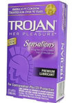 Trojan Condom Her Pleasure -12pk - Condom-USA