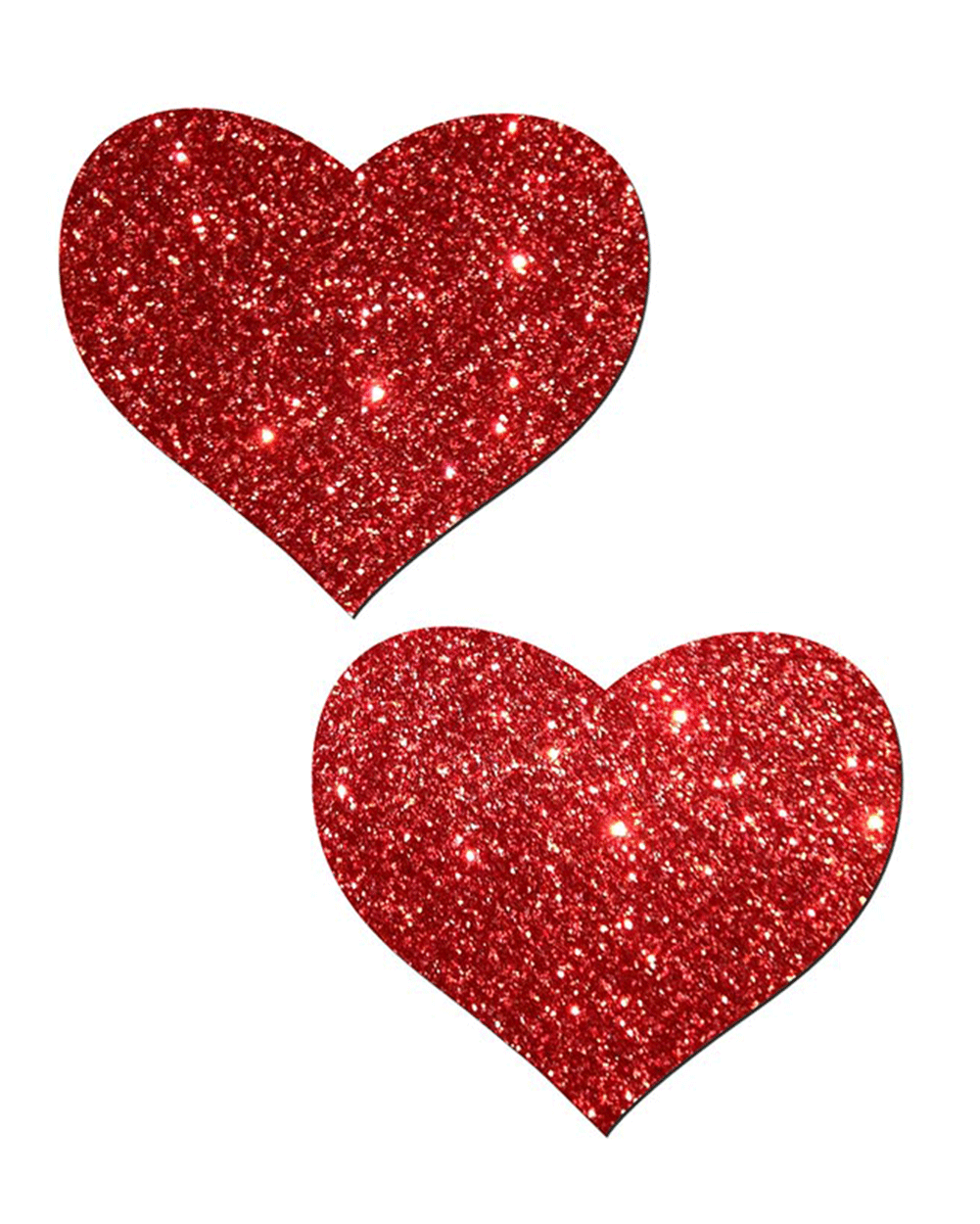 Pastease Heart  Red Glitter - Condom-USA
