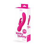 VEDO Kinky Bunny Plus Rechargeable Rabbit Vibrator - Pretty in pink