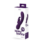 VEDO Kinky Bunny Plus Rechargeable Rabbit Vibrator - Purple