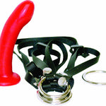 Menage a Trois Double Penetration Harness & Dildo Set - Condom-USA
 - 1