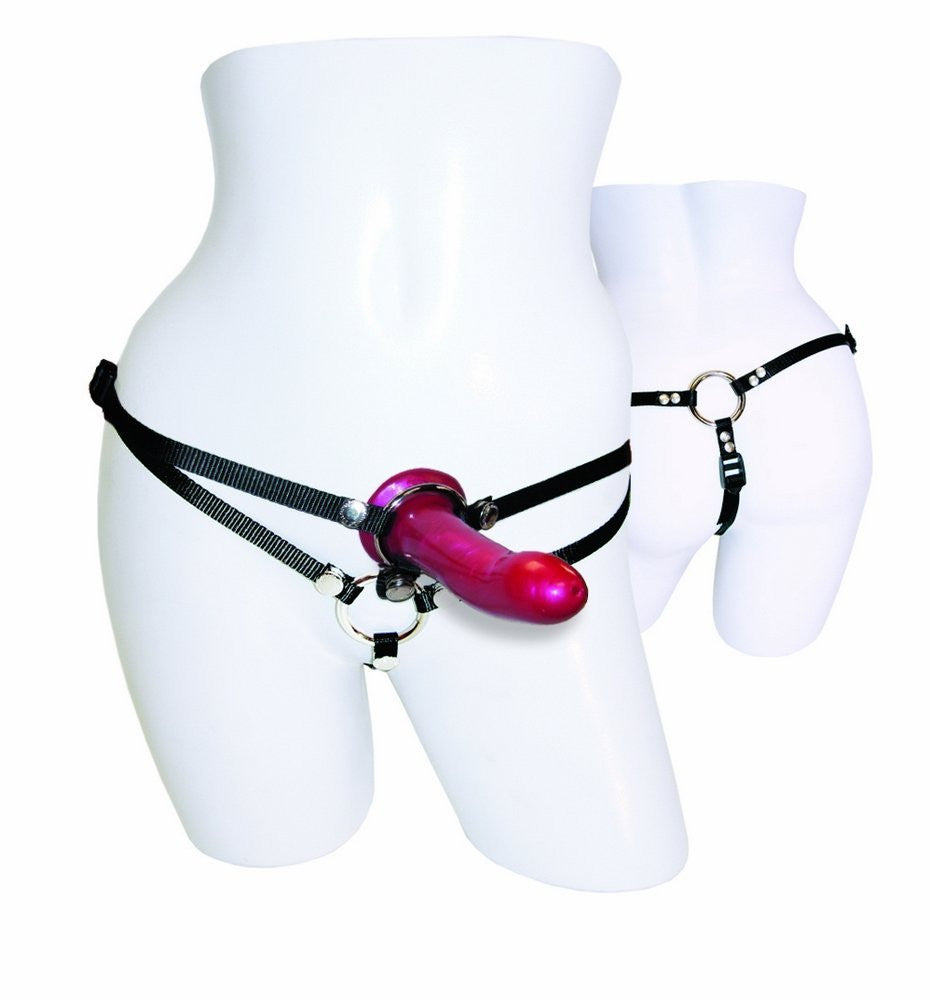 Menage a Trois Double Penetration Harness & Dildo Set - Condom-USA
 - 4