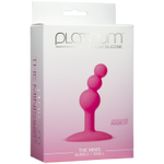 Platinum Premium Silicone - The Mini's Bubble Small - Pink - Condom-USA - 2