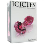 Icicles No. 79 Glass Plug - Pink