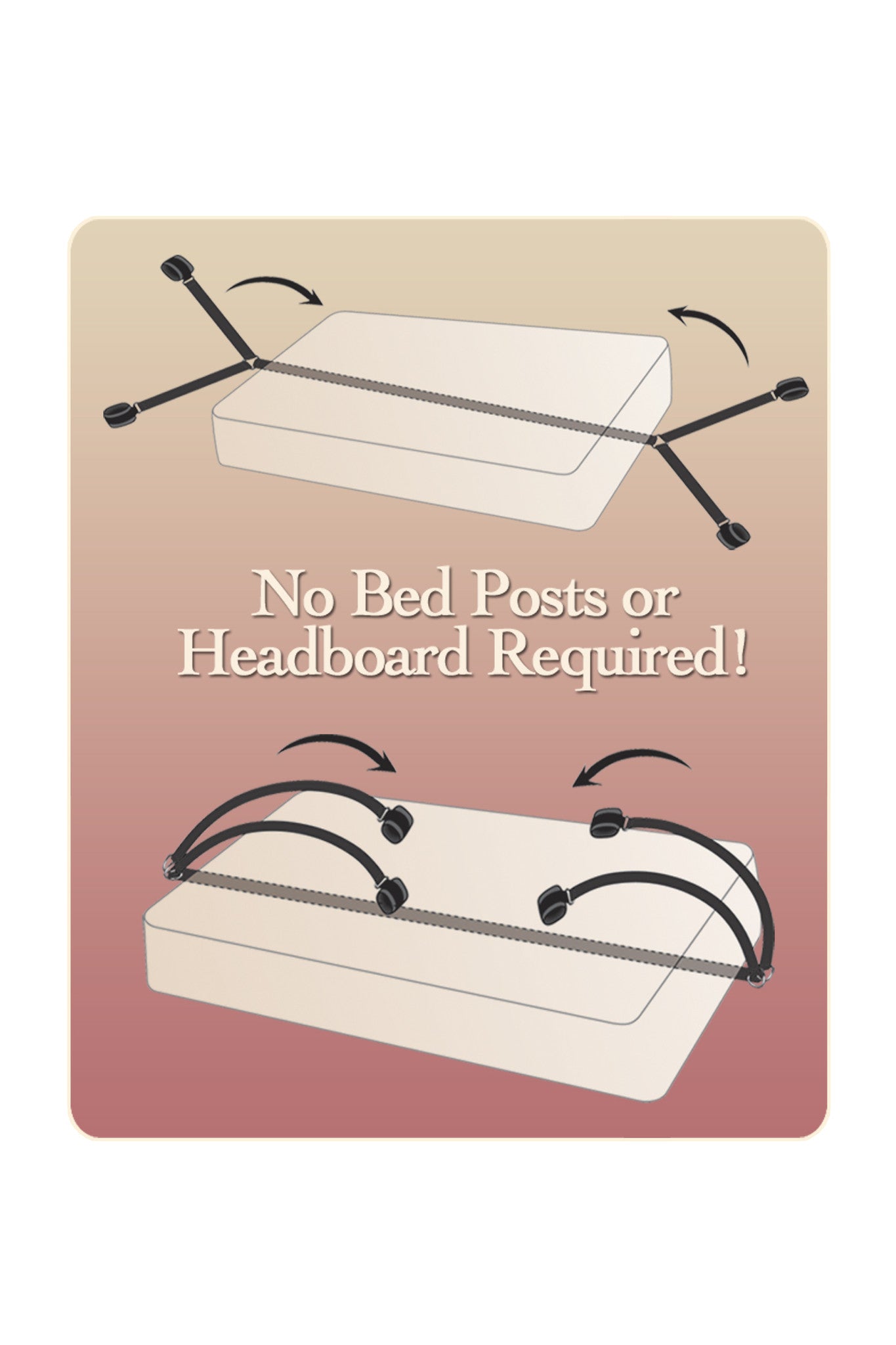 Fetish Fantasy Series Bed Bindings Restraint Kit - Condom-USA
 - 6