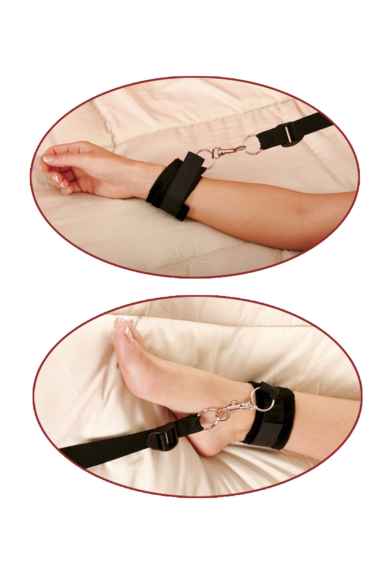 Fetish Fantasy Series Bed Bindings Restraint Kit - Condom-USA
 - 2