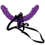 Fetish Fantasy Series Double Delight Strap-on- Purple - Condom-USA
 - 1